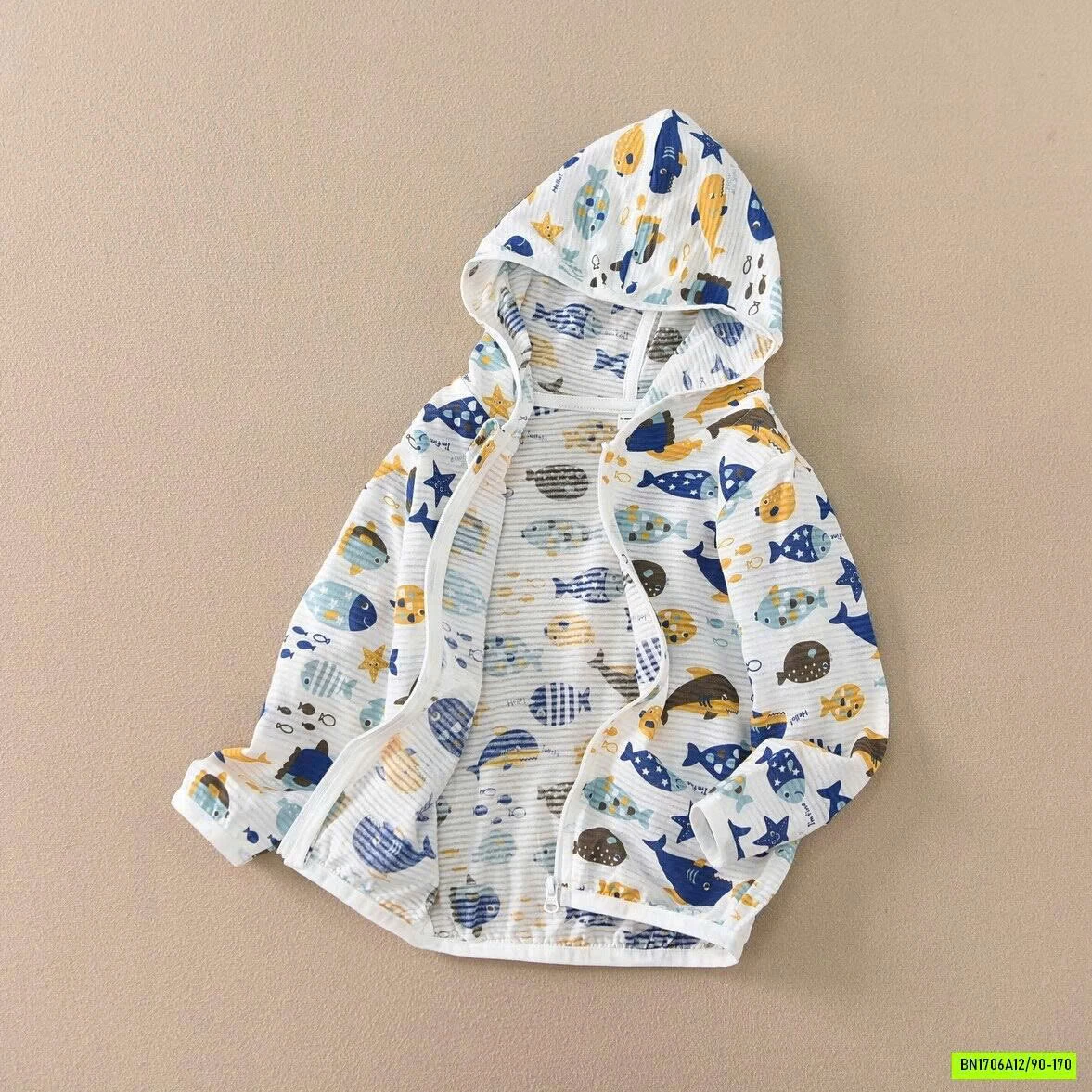 KHOÁC CHỐNG NẮNG COTTON THÔNG HƠI