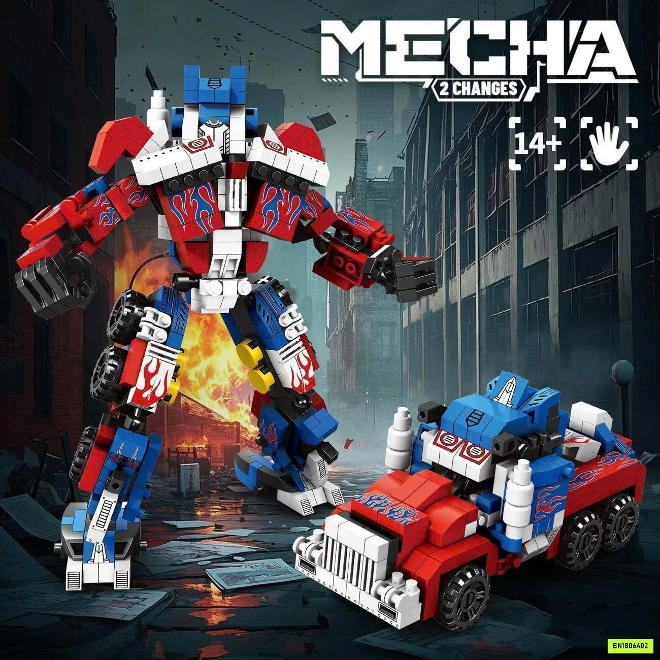 LEGO TRANSFORMERS BIẾN HÌNH ROBOT-OTO