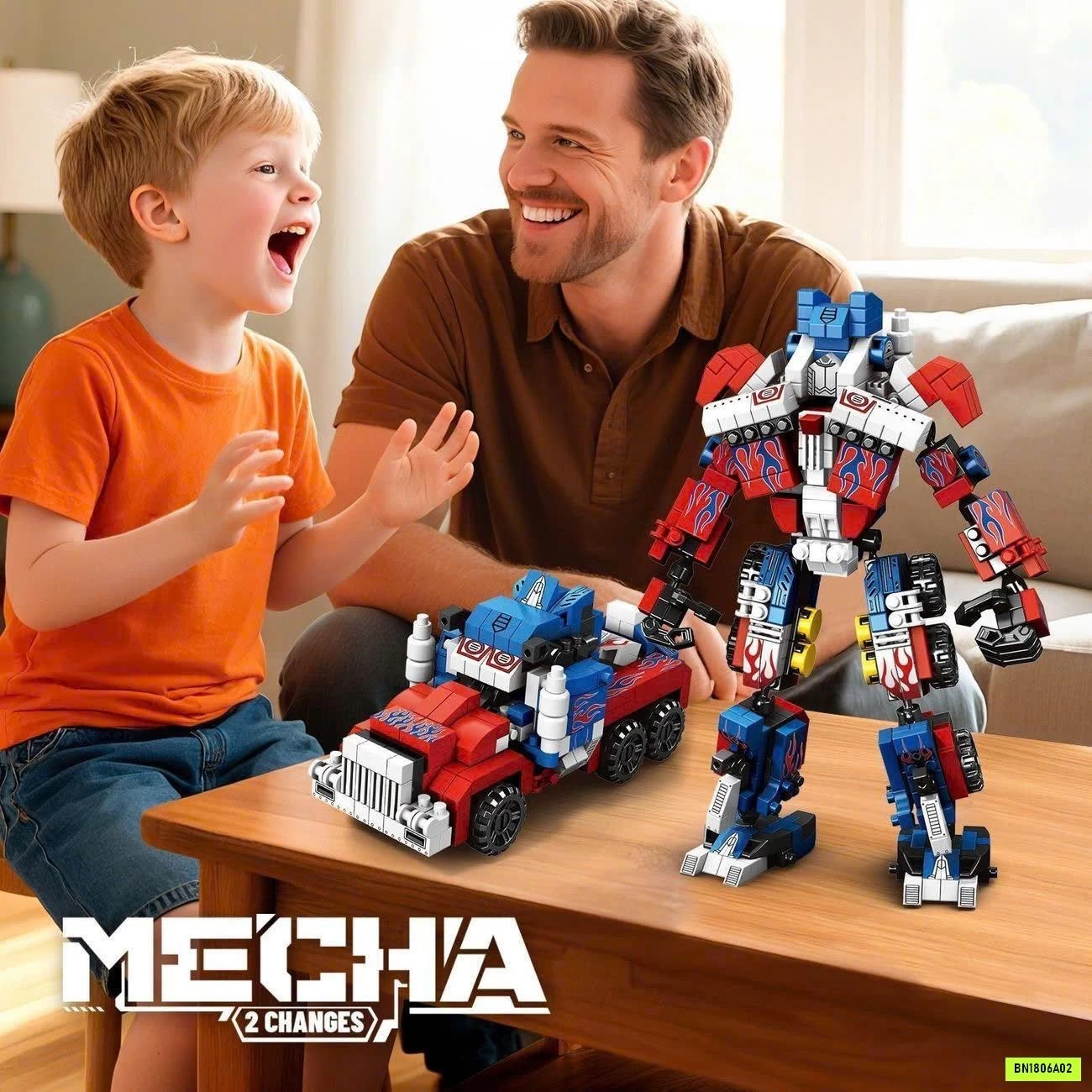 LEGO TRANSFORMERS BIẾN HÌNH ROBOT-OTO
