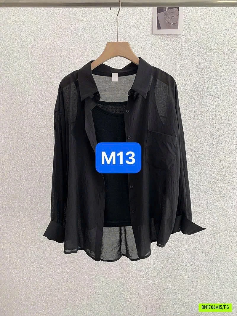 SÉT ÁO 2 DÂY + SƠ MI VINTAGE OMALAI