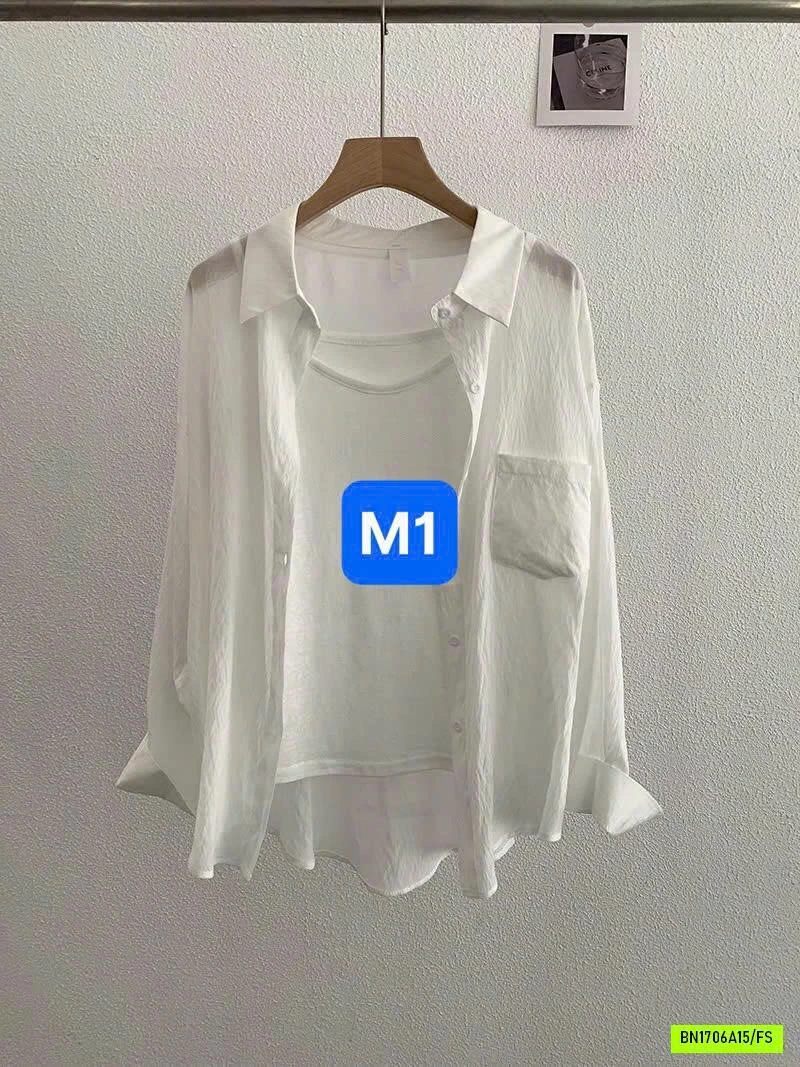 SÉT ÁO 2 DÂY + SƠ MI VINTAGE OMALAI