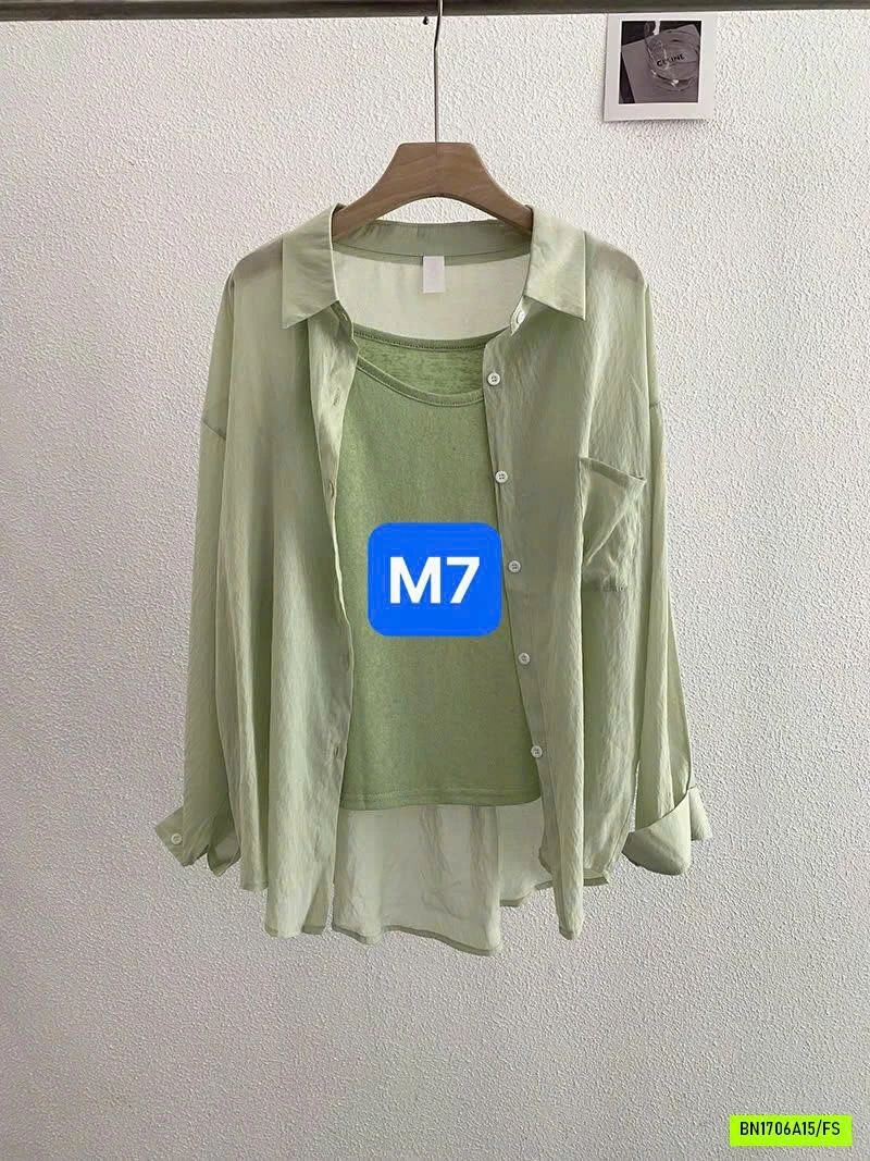 SÉT ÁO 2 DÂY + SƠ MI VINTAGE OMALAI