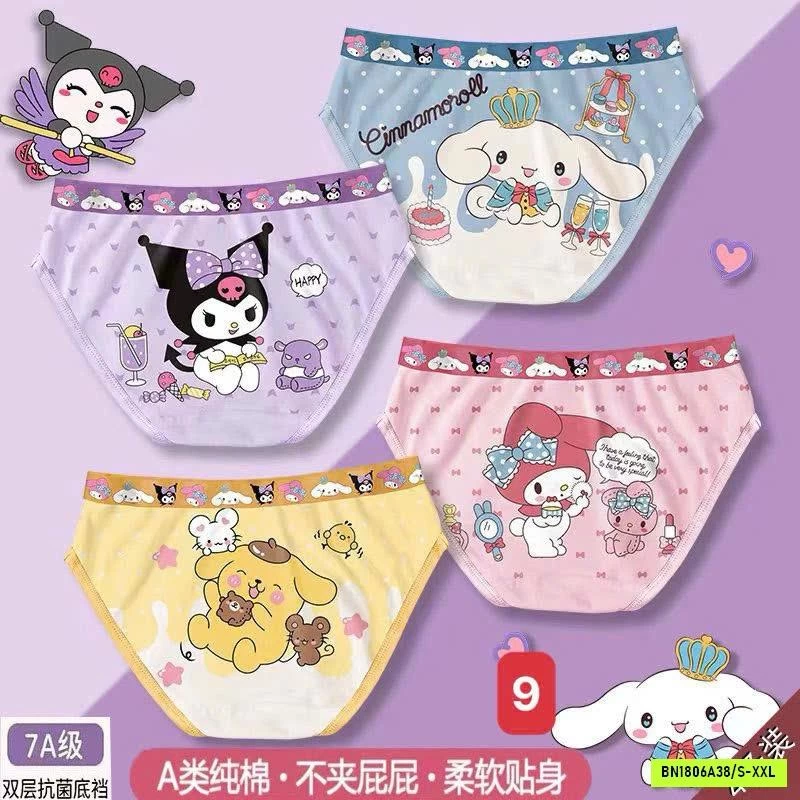SÉT 4 CHIP COTTON SANRIO