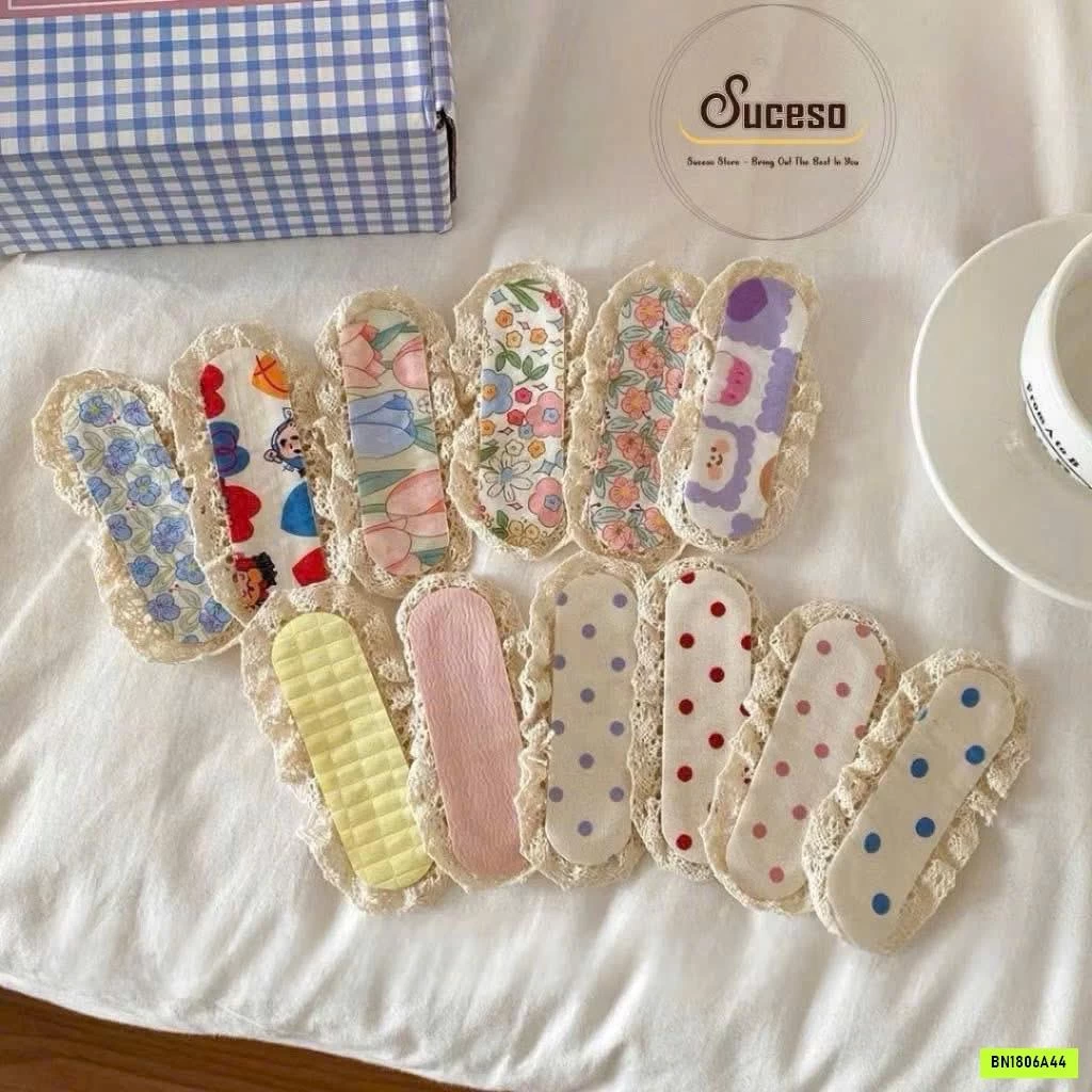 SET 6 MIẾNG DÁN TÓC MÁI CUTE