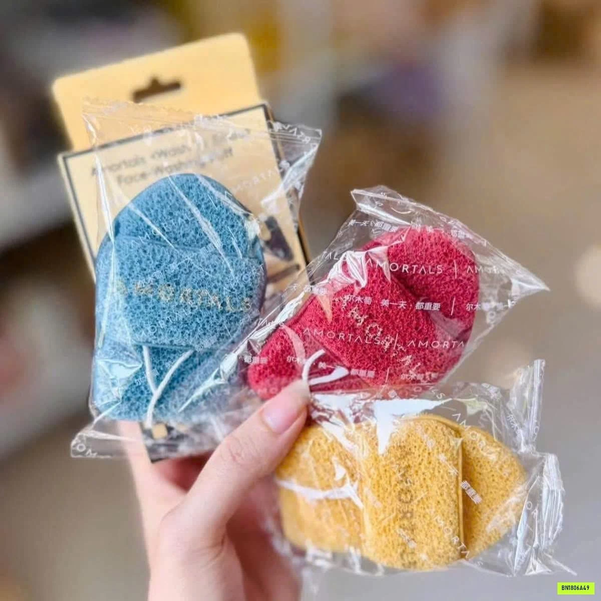 SÉT 3 MÚT RỬA MẶT AMORTALS