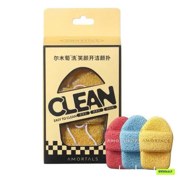 SÉT 3 MÚT RỬA MẶT AMORTALS