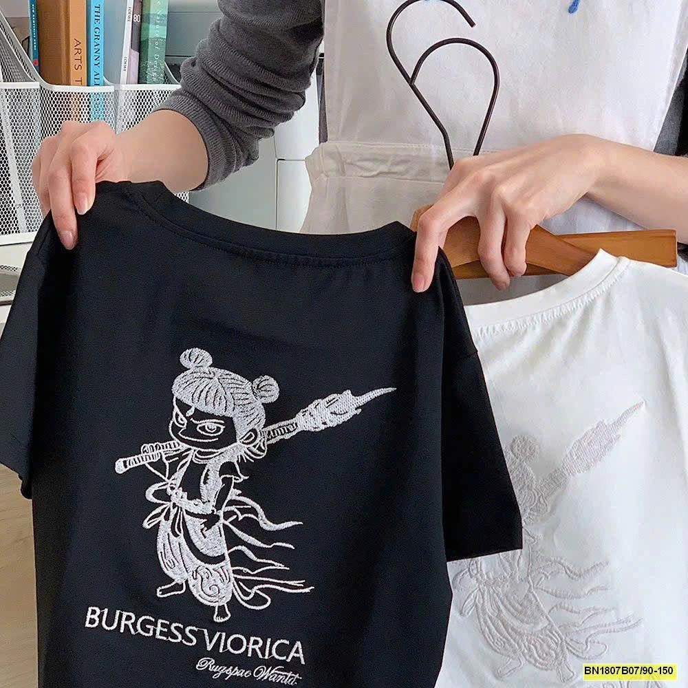 ÁO PHÔNG HỌA TIẾT ĐỔI MÀU HÃNG MUYEKIDS