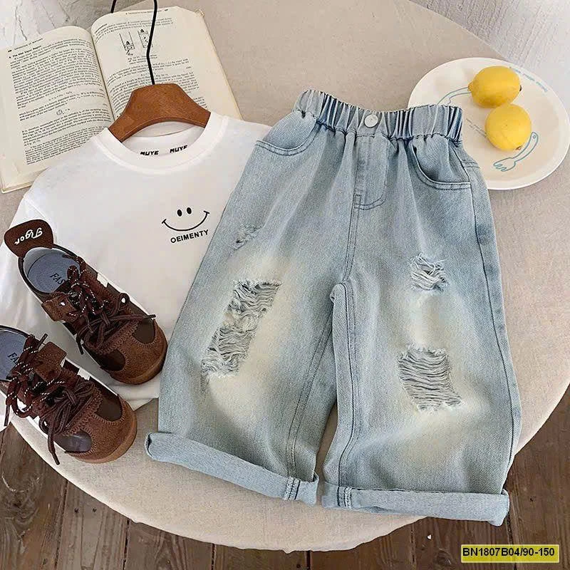 QUẦN JEAN RÁCH HÃNG MUYEKIDS