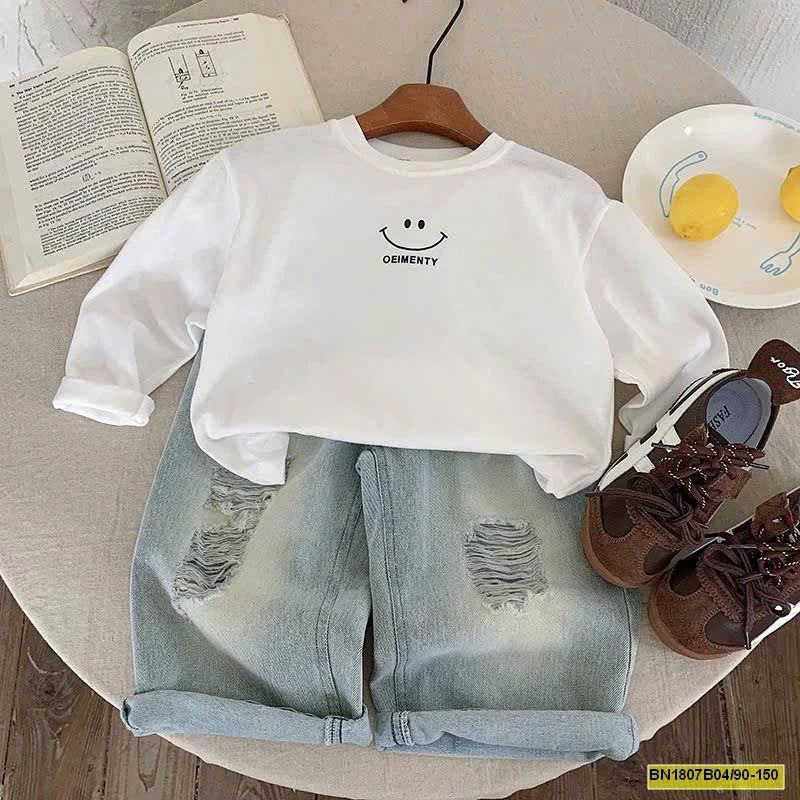 QUẦN JEAN RÁCH HÃNG MUYEKIDS