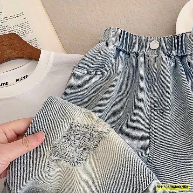 QUẦN JEAN RÁCH HÃNG MUYEKIDS