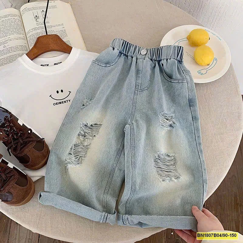 QUẦN JEAN RÁCH HÃNG MUYEKIDS