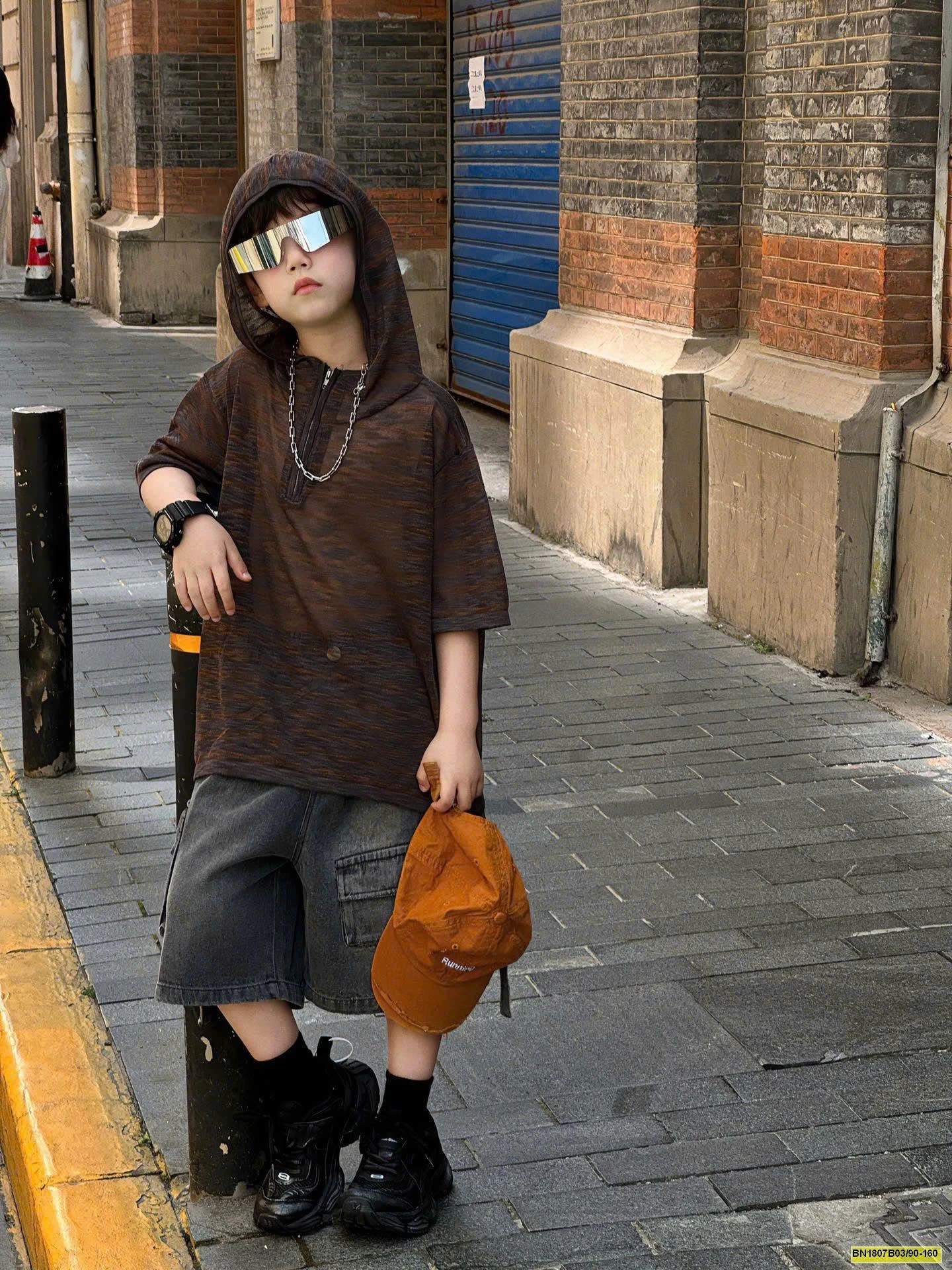 ÁO THUN DỆT KIM CÓ MŨ BT