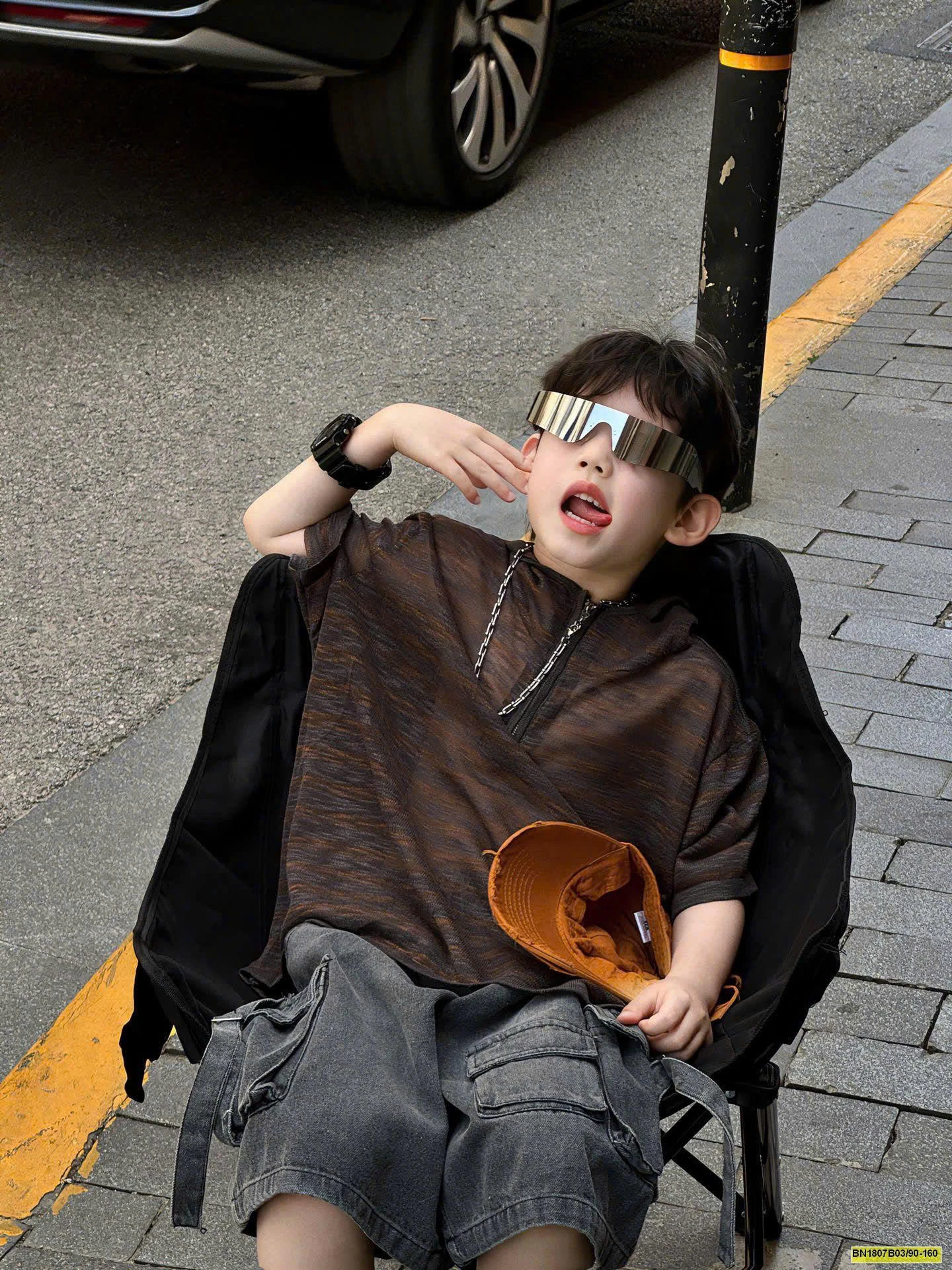 ÁO THUN DỆT KIM CÓ MŨ BT