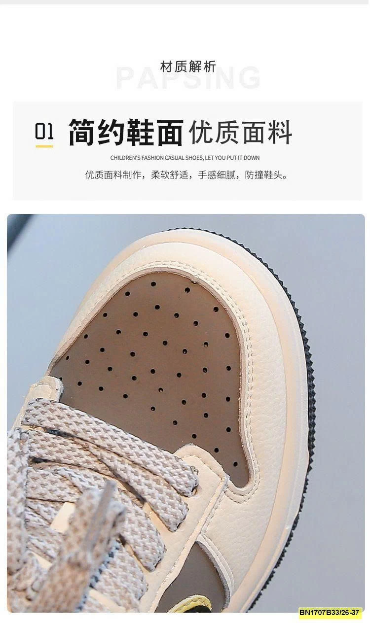 GIÀY THỂ THAO CHỮ MI CHO BÉ