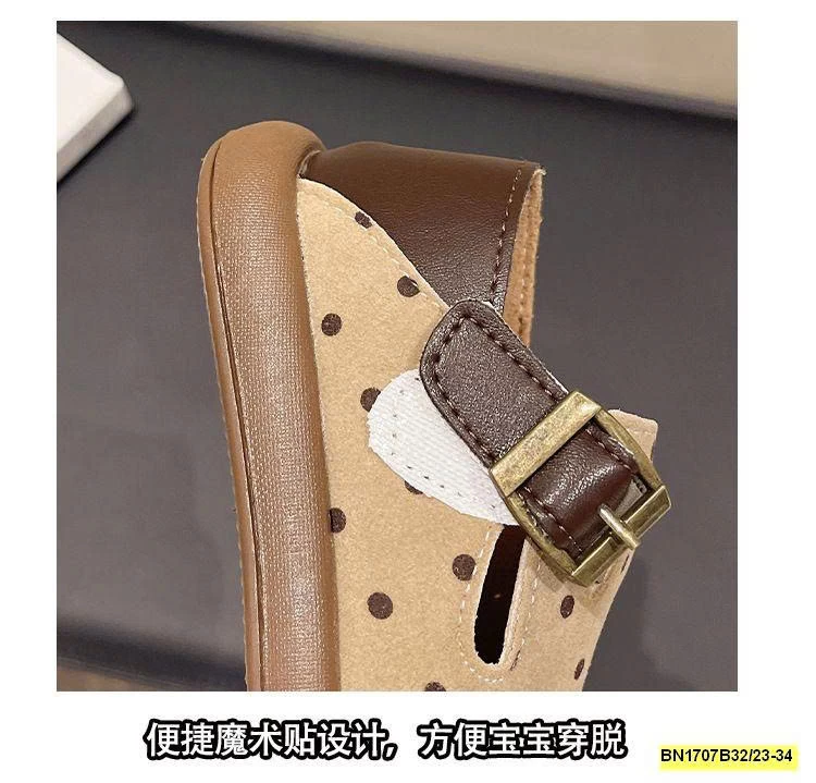 GIÀY DA LỘN CHẤM BI