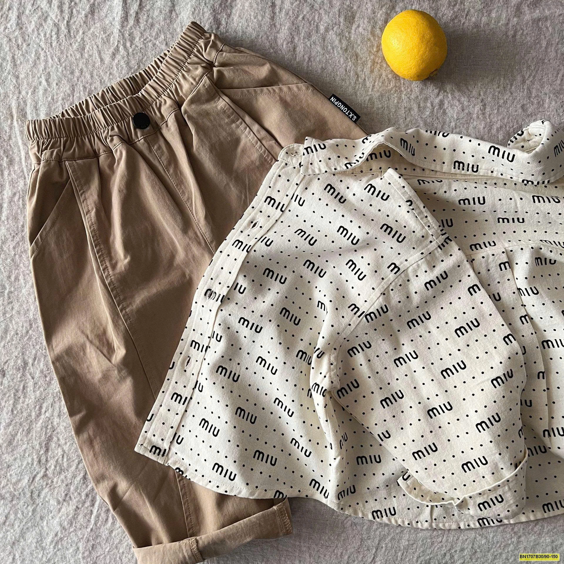 SƠ MI IN CHỮ MIUMIU