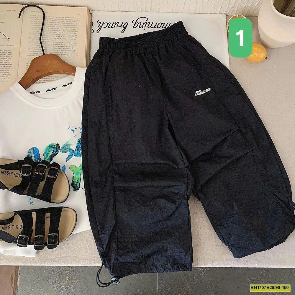 QUẦN VẢI GIÓ JOGGER HÃNG MUYEKIDS