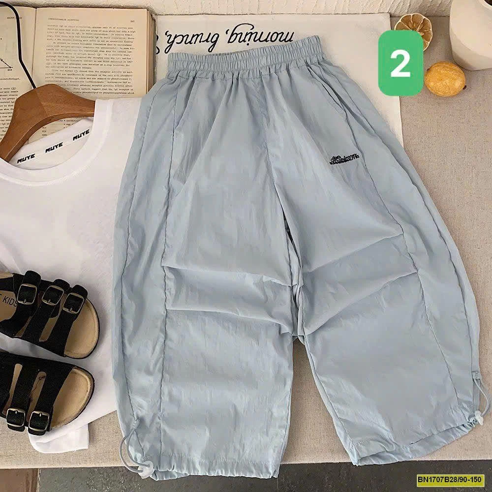 QUẦN VẢI GIÓ JOGGER HÃNG MUYEKIDS