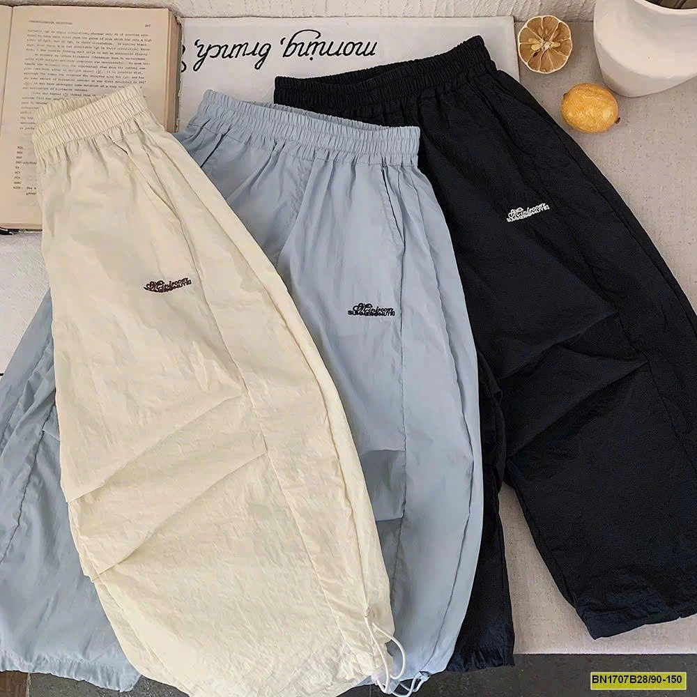 QUẦN VẢI GIÓ JOGGER HÃNG MUYEKIDS