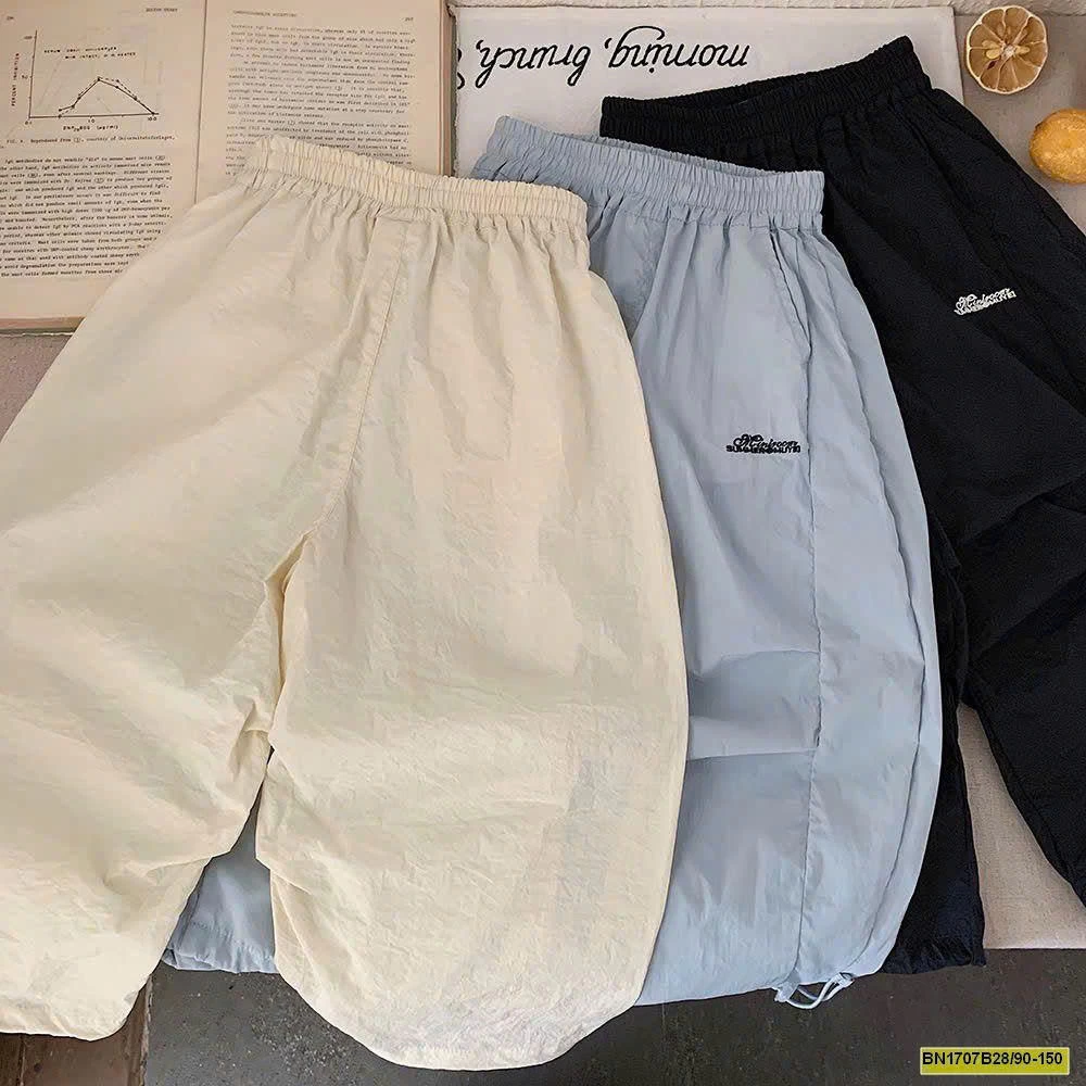 QUẦN VẢI GIÓ JOGGER HÃNG MUYEKIDS