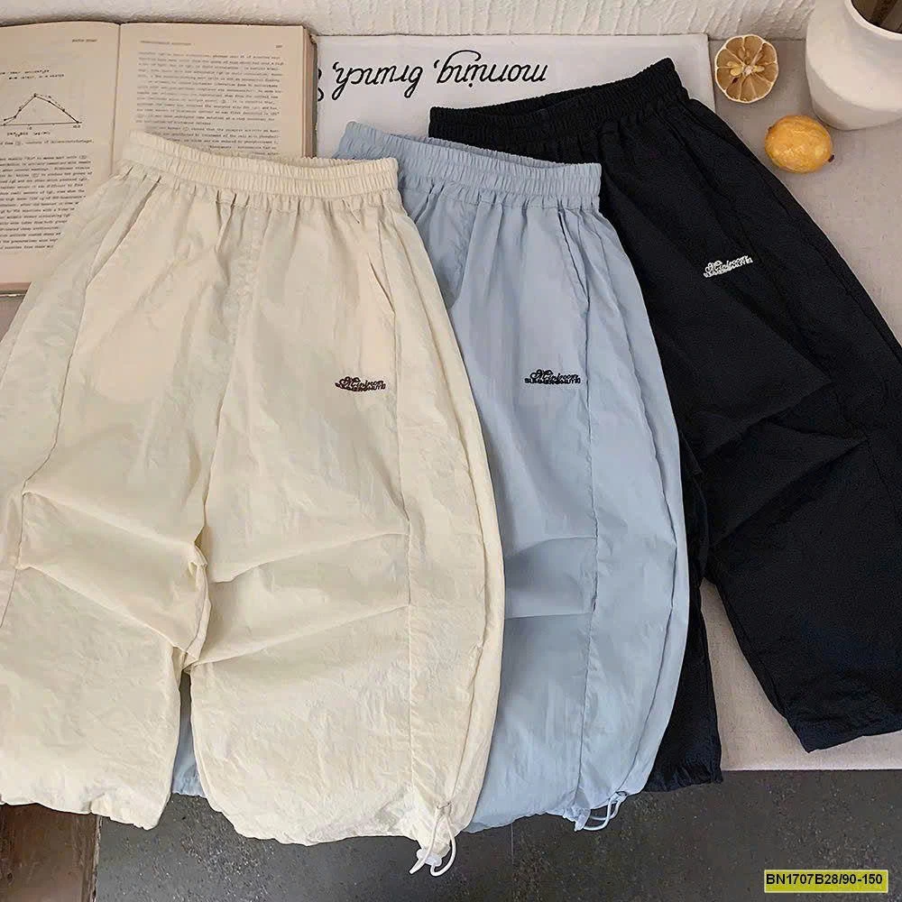 QUẦN VẢI GIÓ JOGGER HÃNG MUYEKIDS