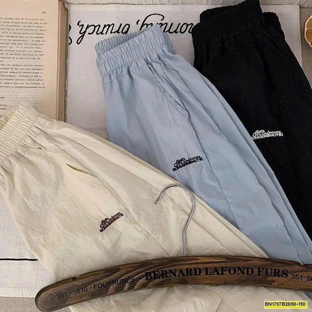 QUẦN VẢI GIÓ JOGGER HÃNG MUYEKIDS