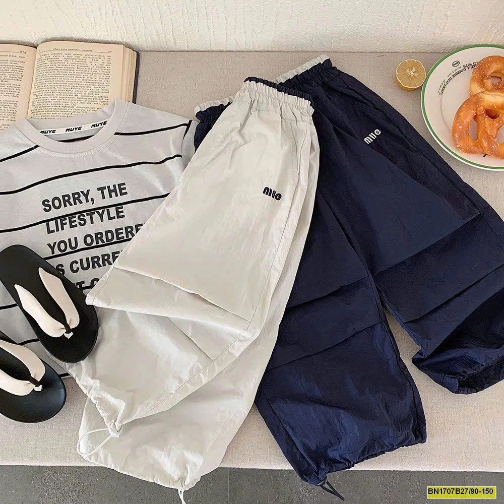 QUẦN SUÔNG BO ỐNG HÃNG MUYEKIDS