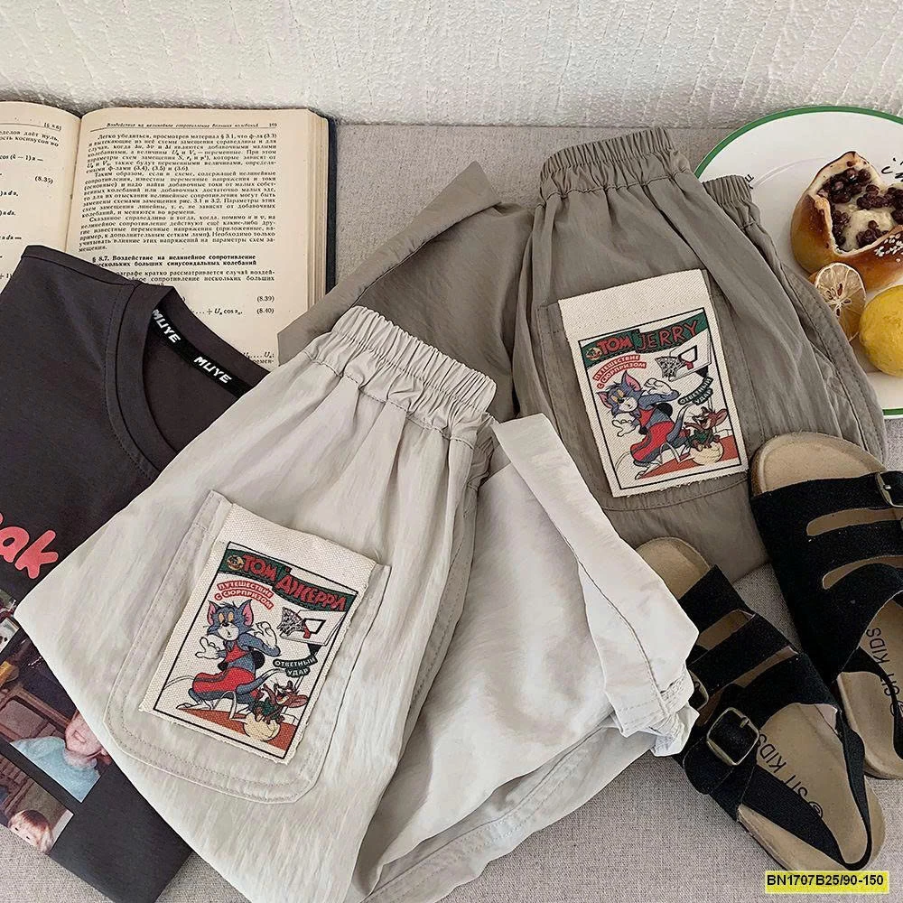 QUẦN SUỐNG TÚI HOẠT HÌNH