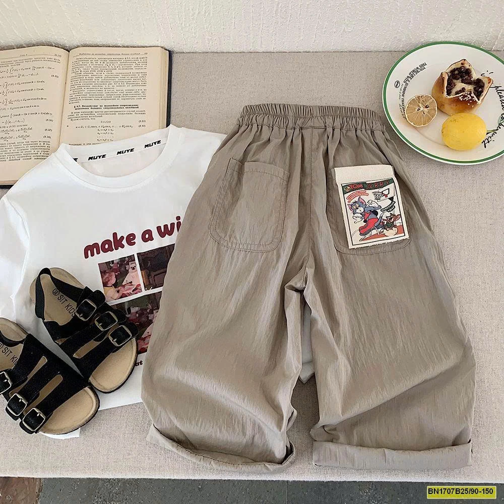 QUẦN SUỐNG TÚI HOẠT HÌNH