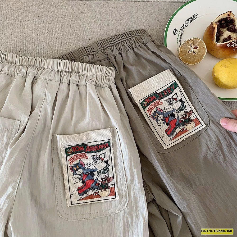 QUẦN SUỐNG TÚI HOẠT HÌNH