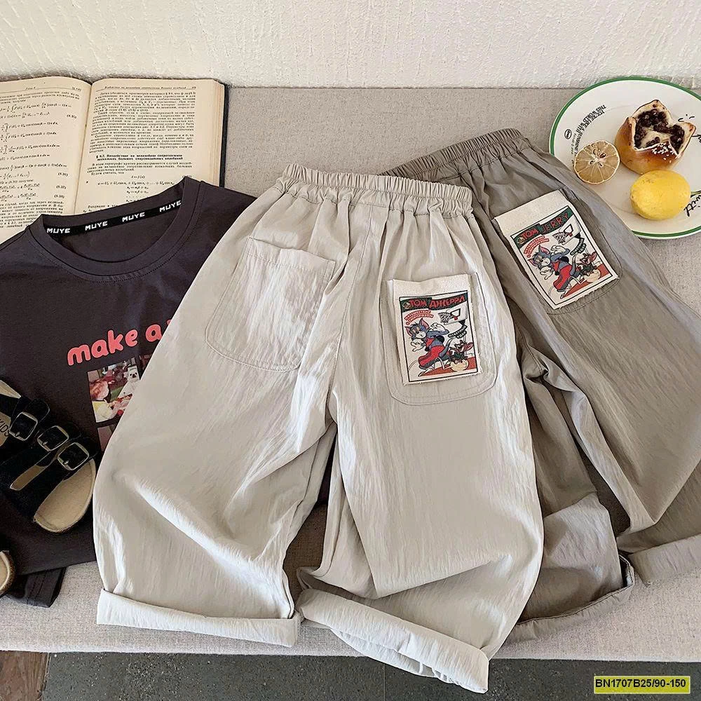 QUẦN SUỐNG TÚI HOẠT HÌNH