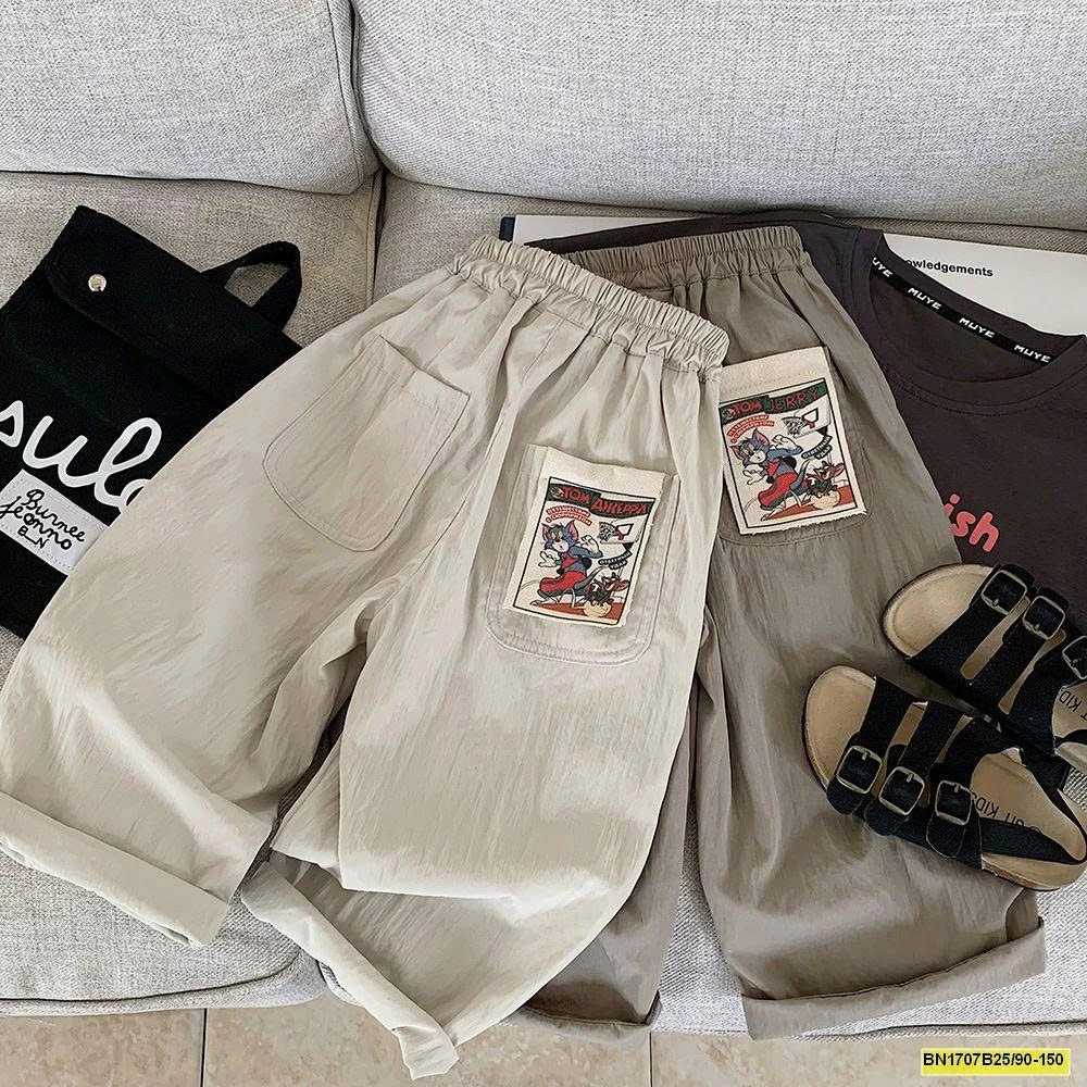 QUẦN SUỐNG TÚI HOẠT HÌNH