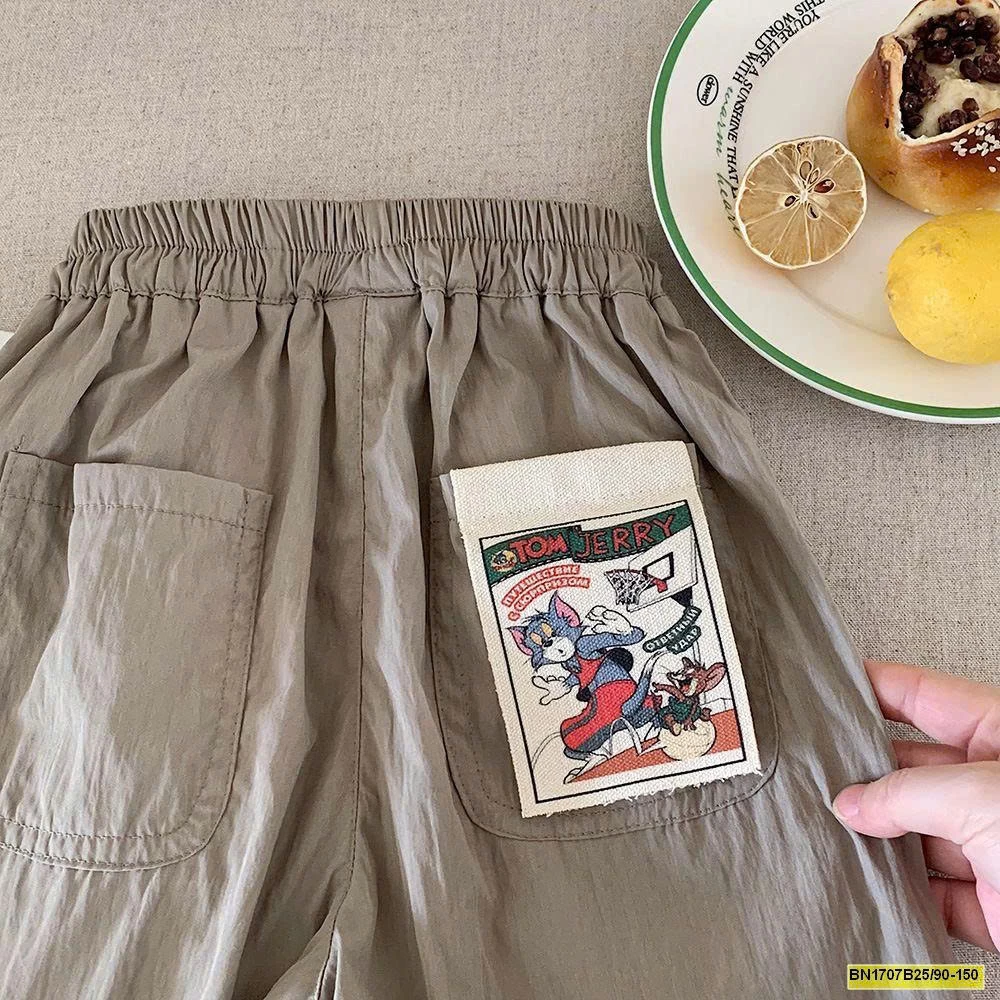 QUẦN SUỐNG TÚI HOẠT HÌNH