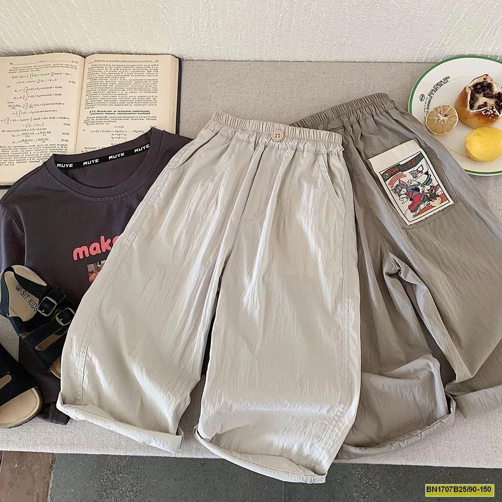 QUẦN SUỐNG TÚI HOẠT HÌNH