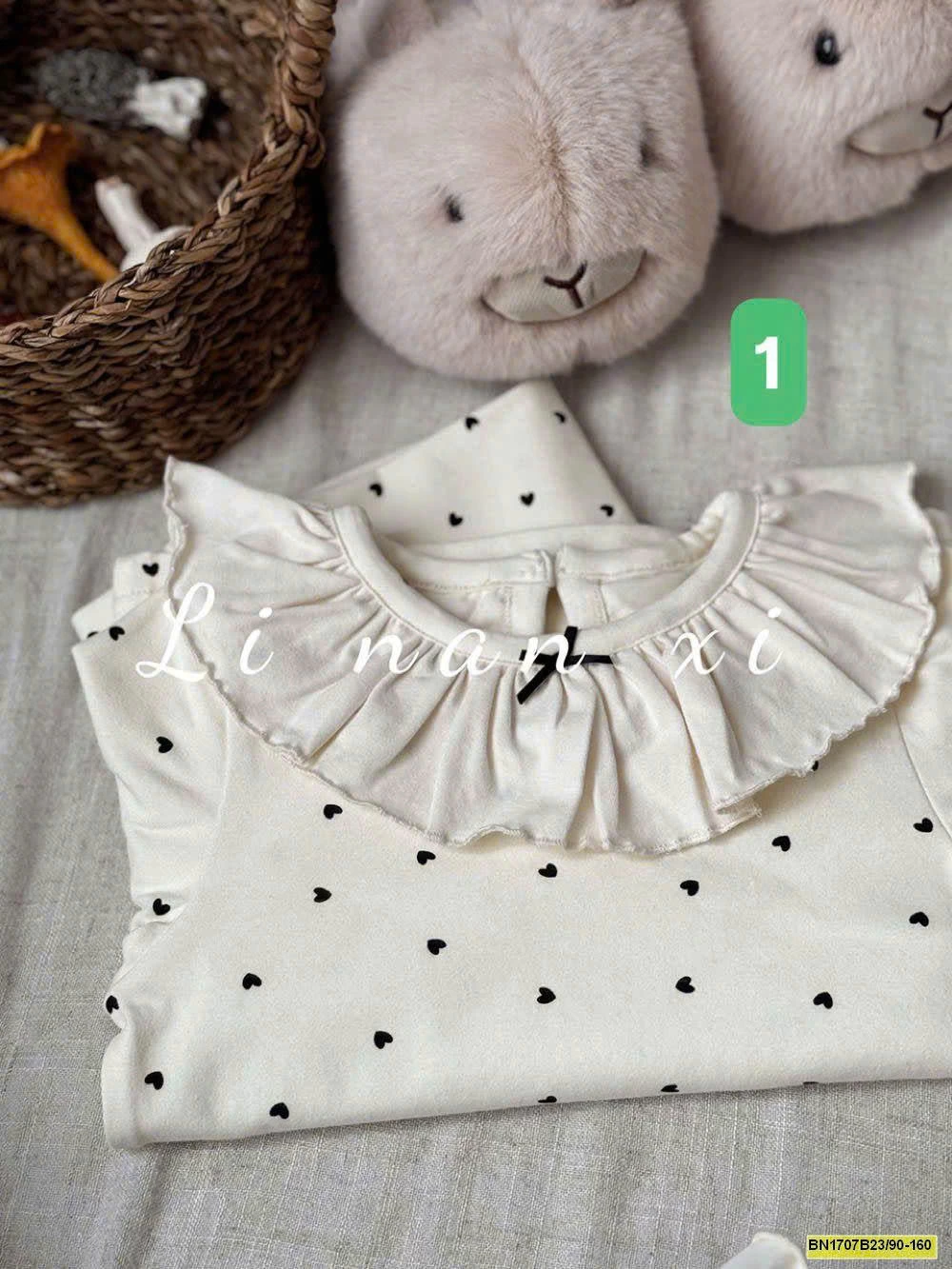 BỘ NGỦ THU ĐÔNG CỔ SEN CHO BÉ GÁI