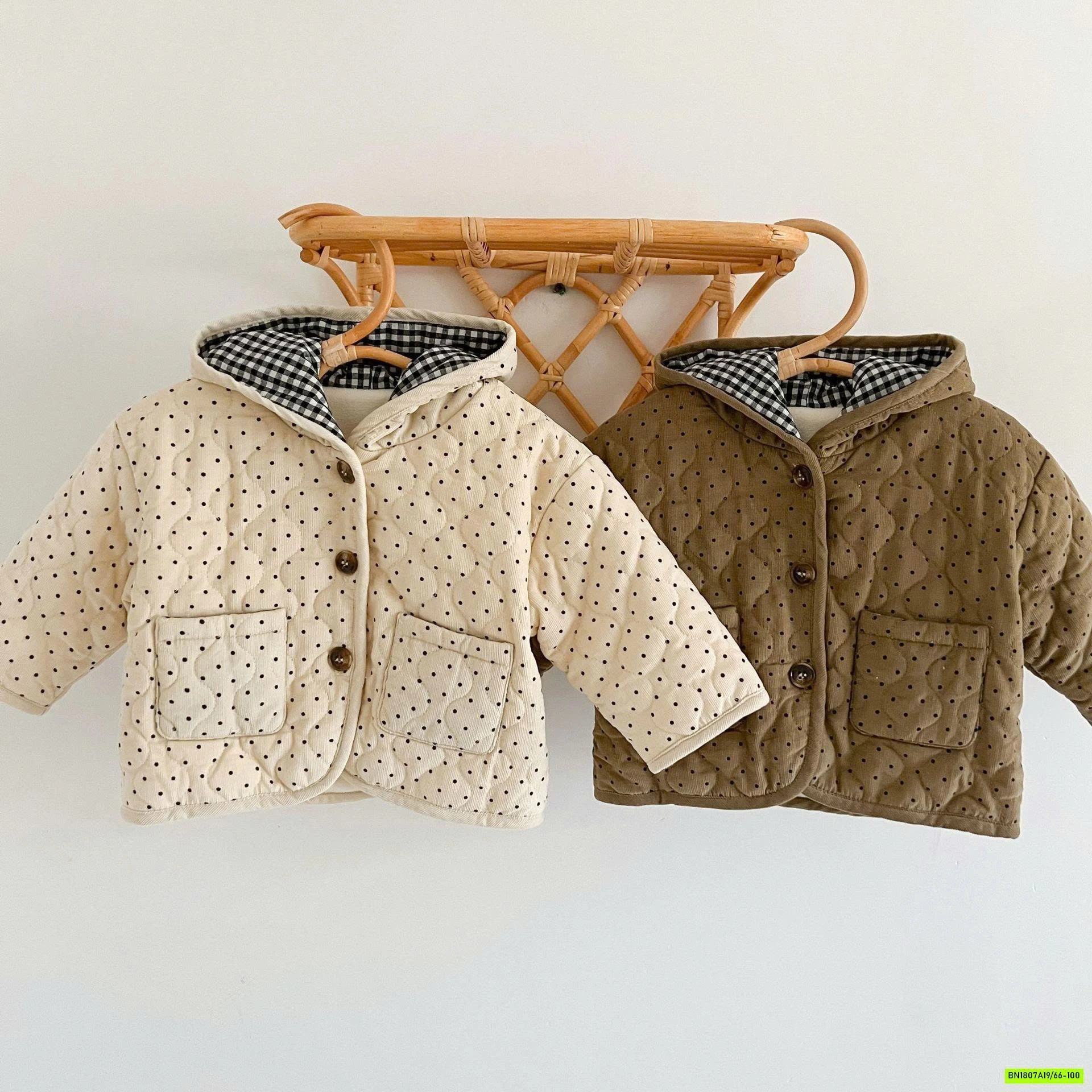 KHOÁC NHUNG LIỀN MŨ LÓT LÔNG