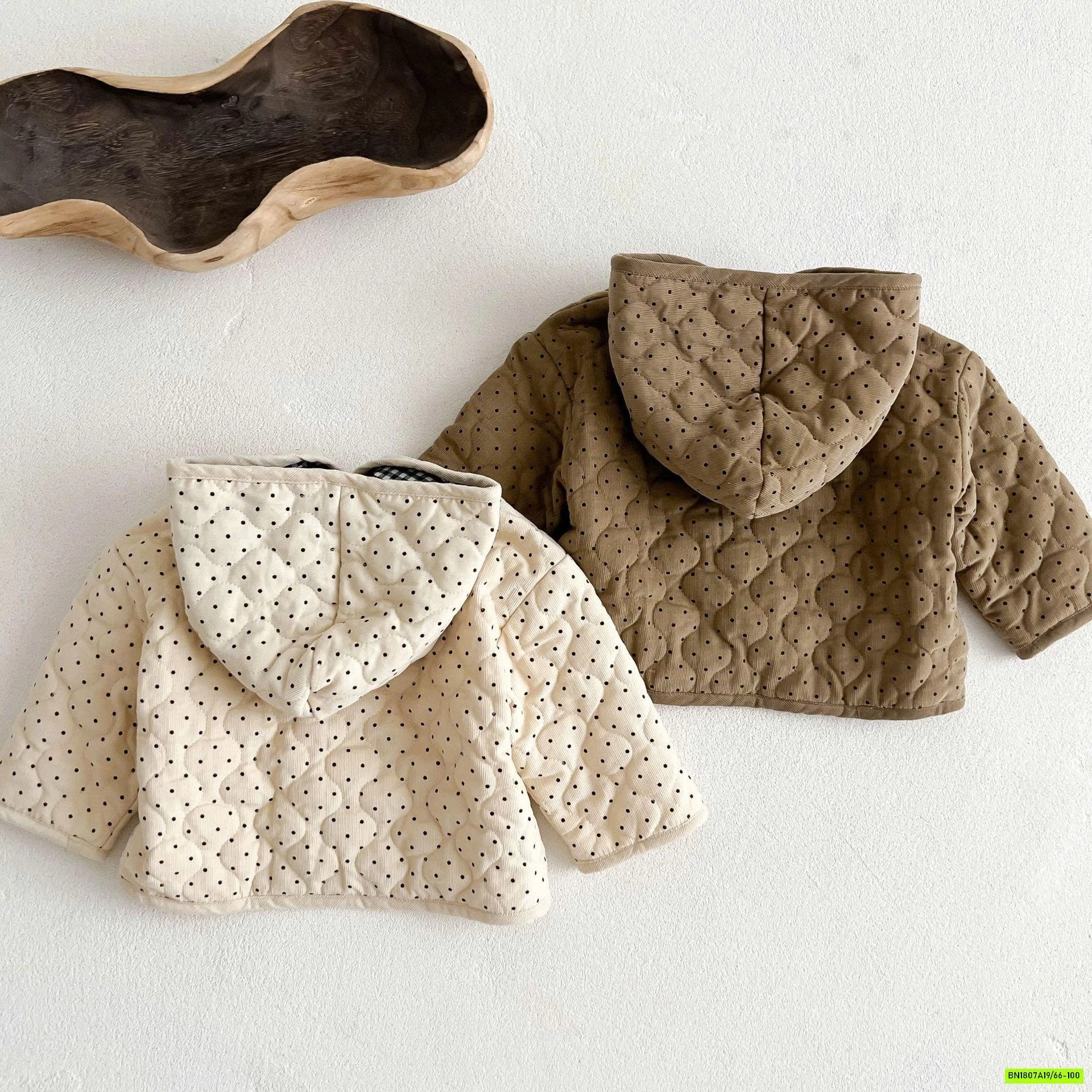 KHOÁC NHUNG LIỀN MŨ LÓT LÔNG