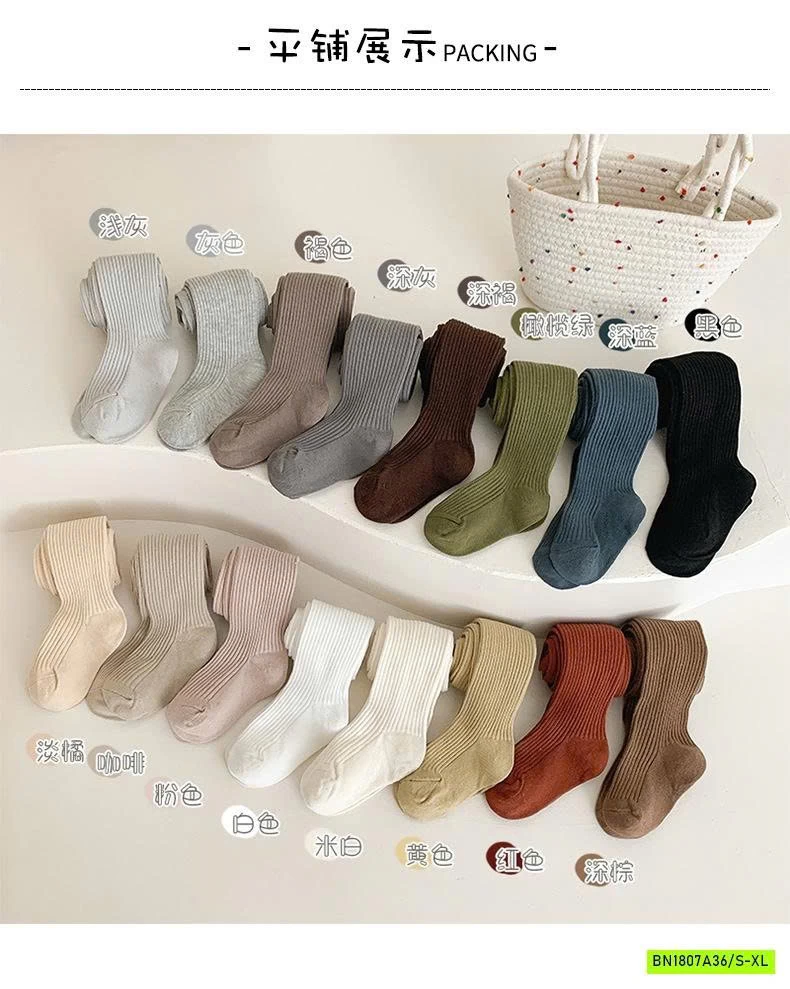 QUẦN TẤT LIỀN BÀ TRƠN MÀU