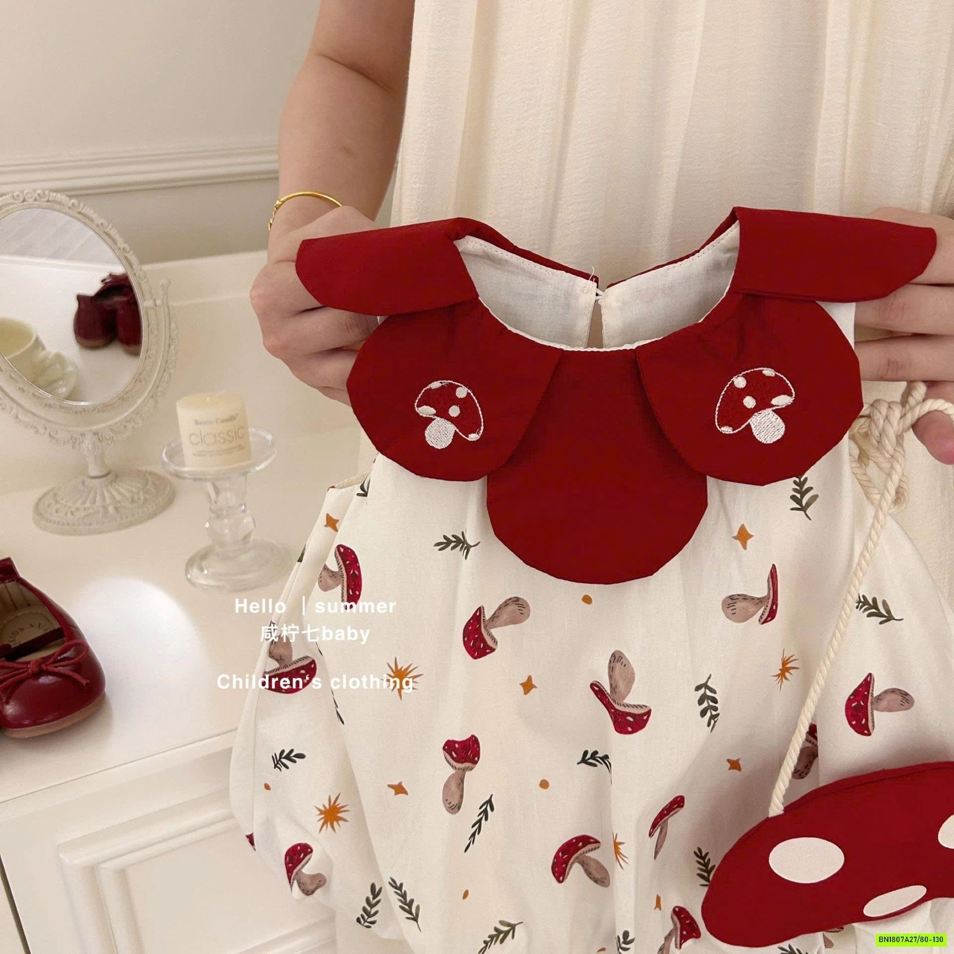 VÁY BÍ IN HÌNH NẤM