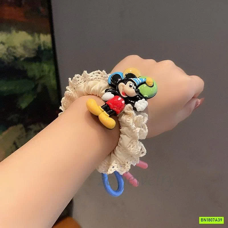 SÉT 2 DÂY BUỘC TÓC GẮN MICKEY