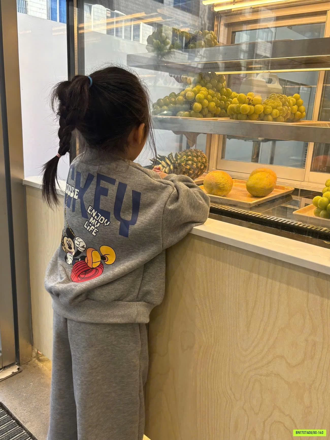 BỘ NỈ LÓT NHUNG MICKEY