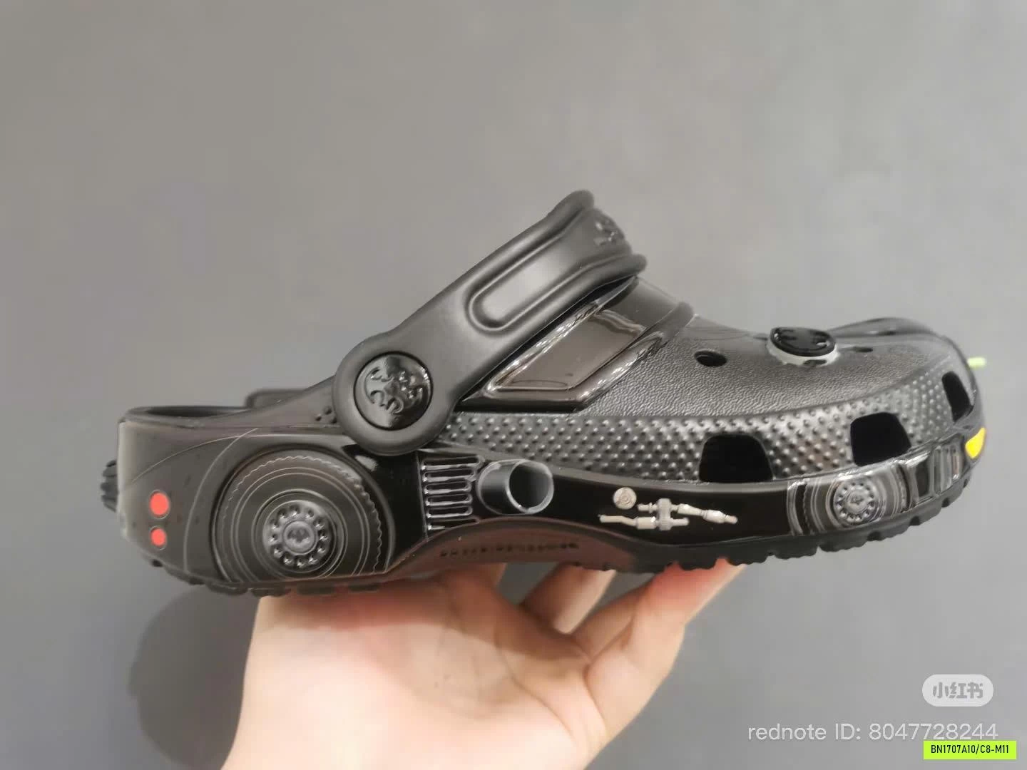 CROCS BATMAN ĐEN SIÊU NGẦU