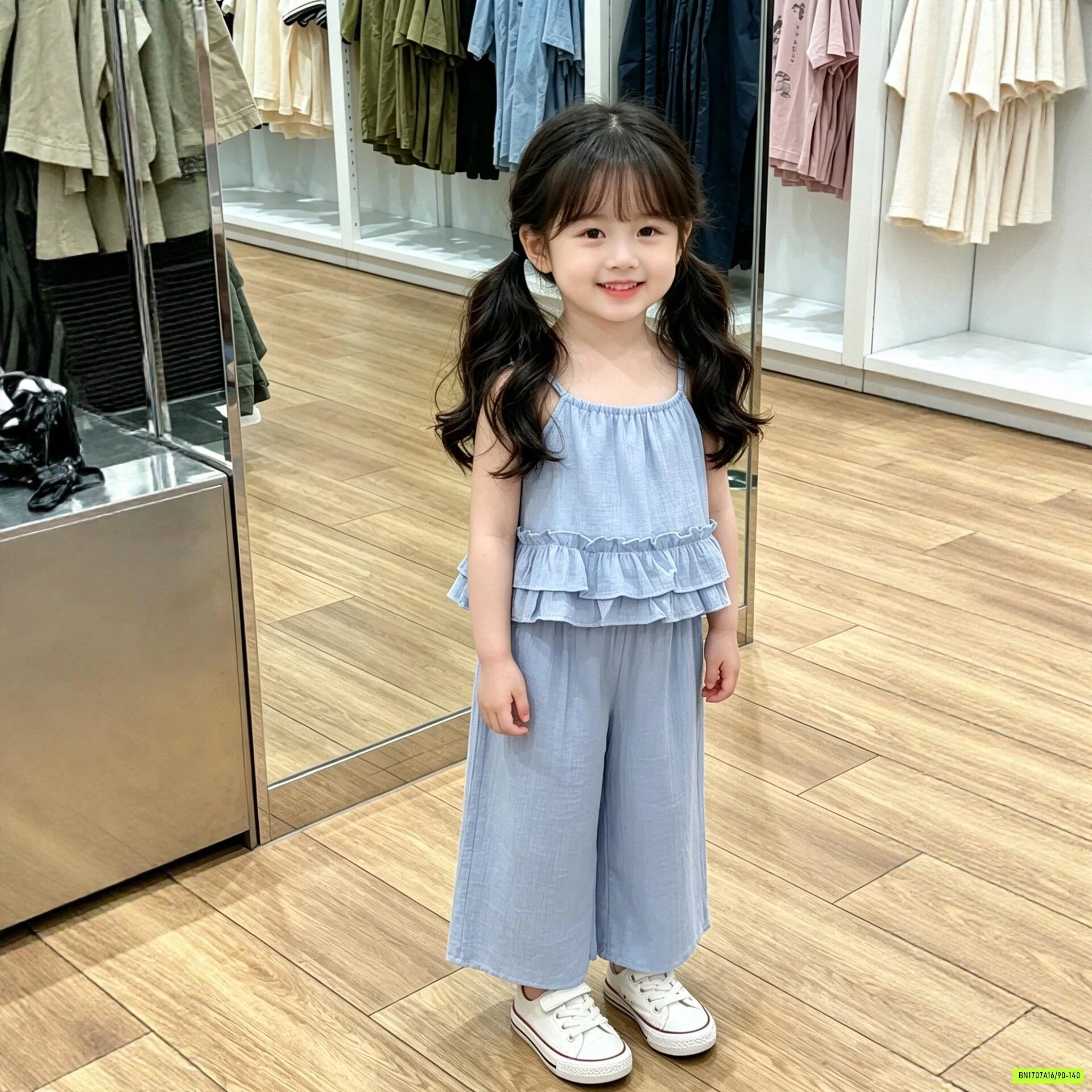 SÉT SUÔNG 2 DÂY VIỀN BÈO PREMIUM