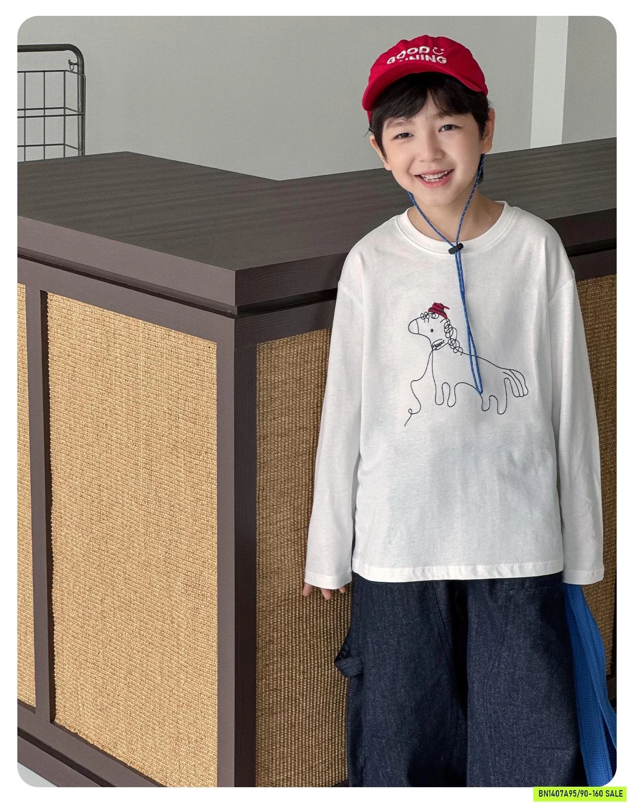 SÉT ÁO THÊU NGỰA MIX DENIM AOAOKIDS