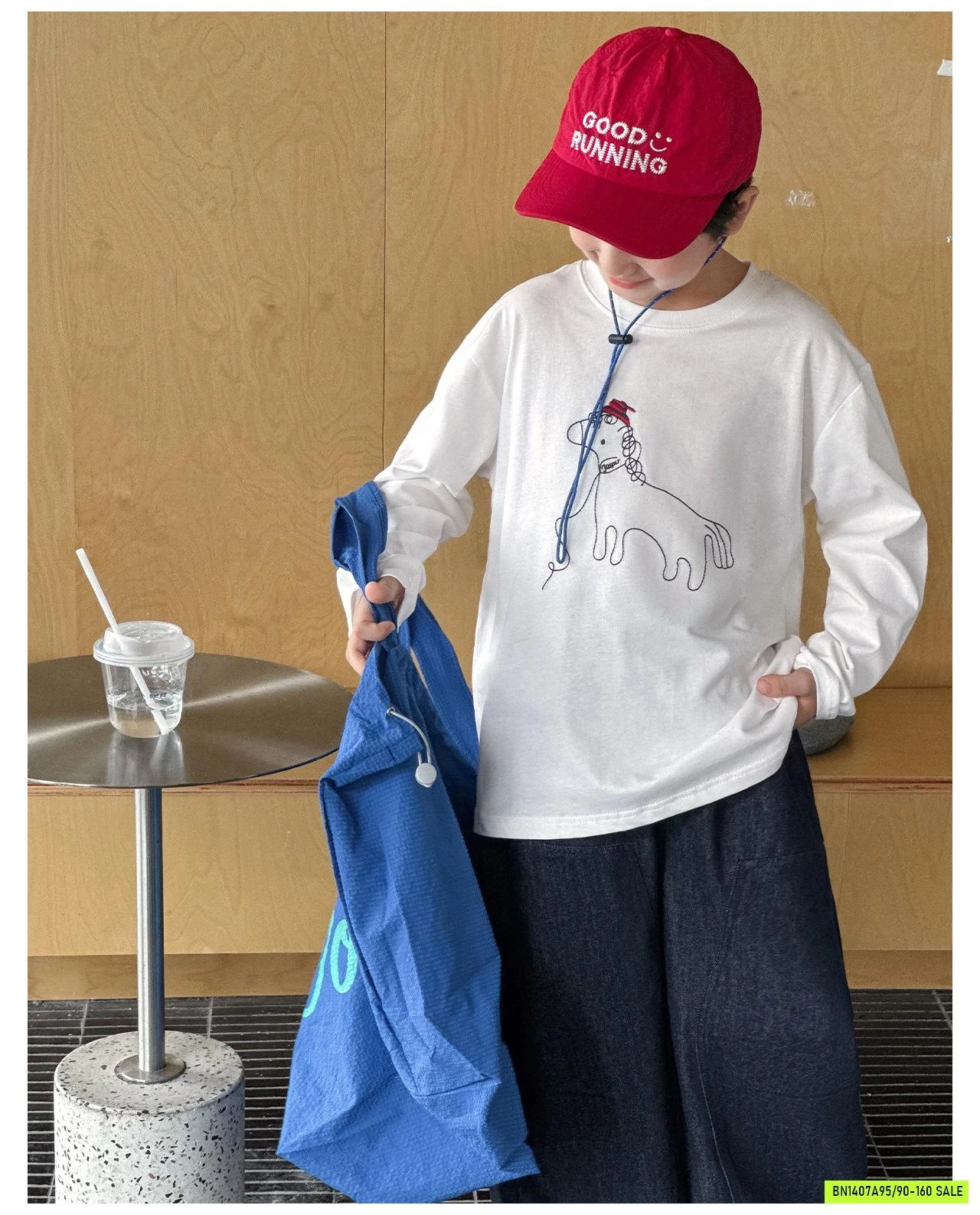 SÉT ÁO THÊU NGỰA MIX DENIM AOAOKIDS