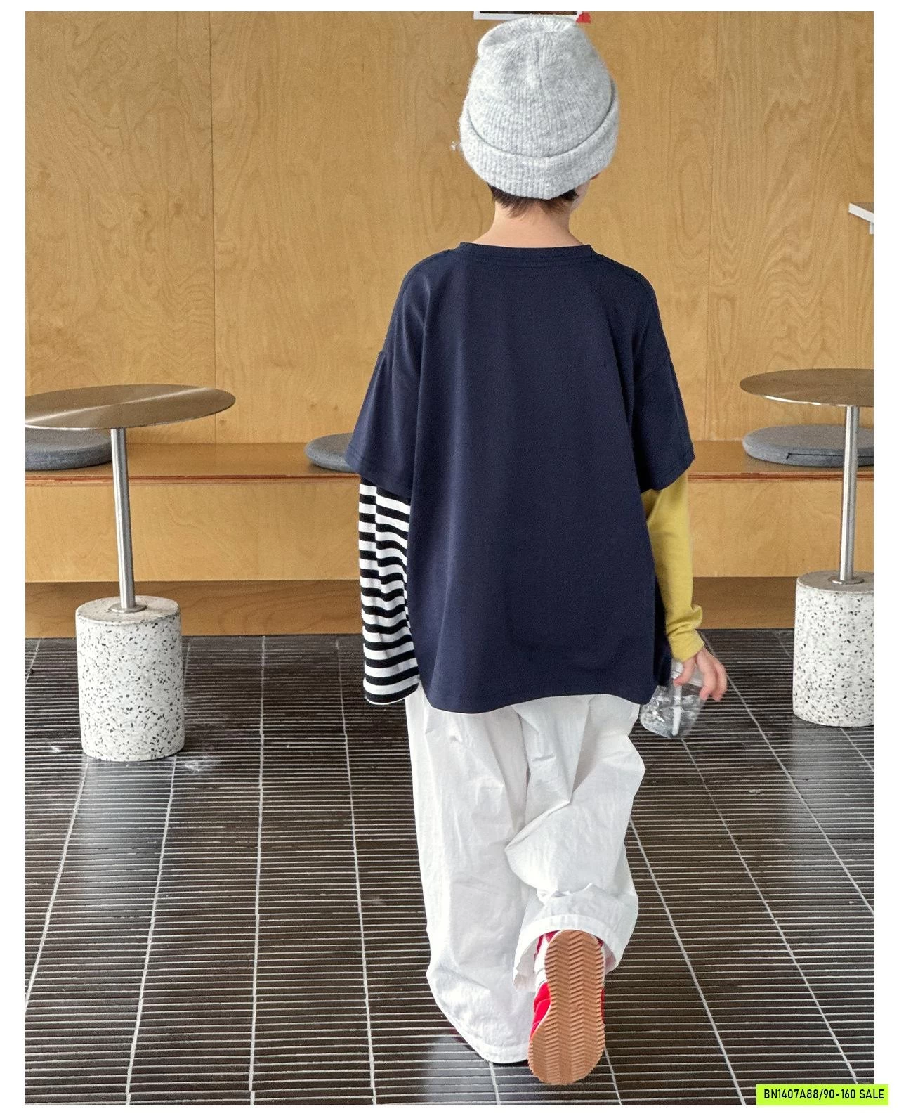 ÁO THUN BÁNH MỲ TAY NỐI AOAOKIDS
