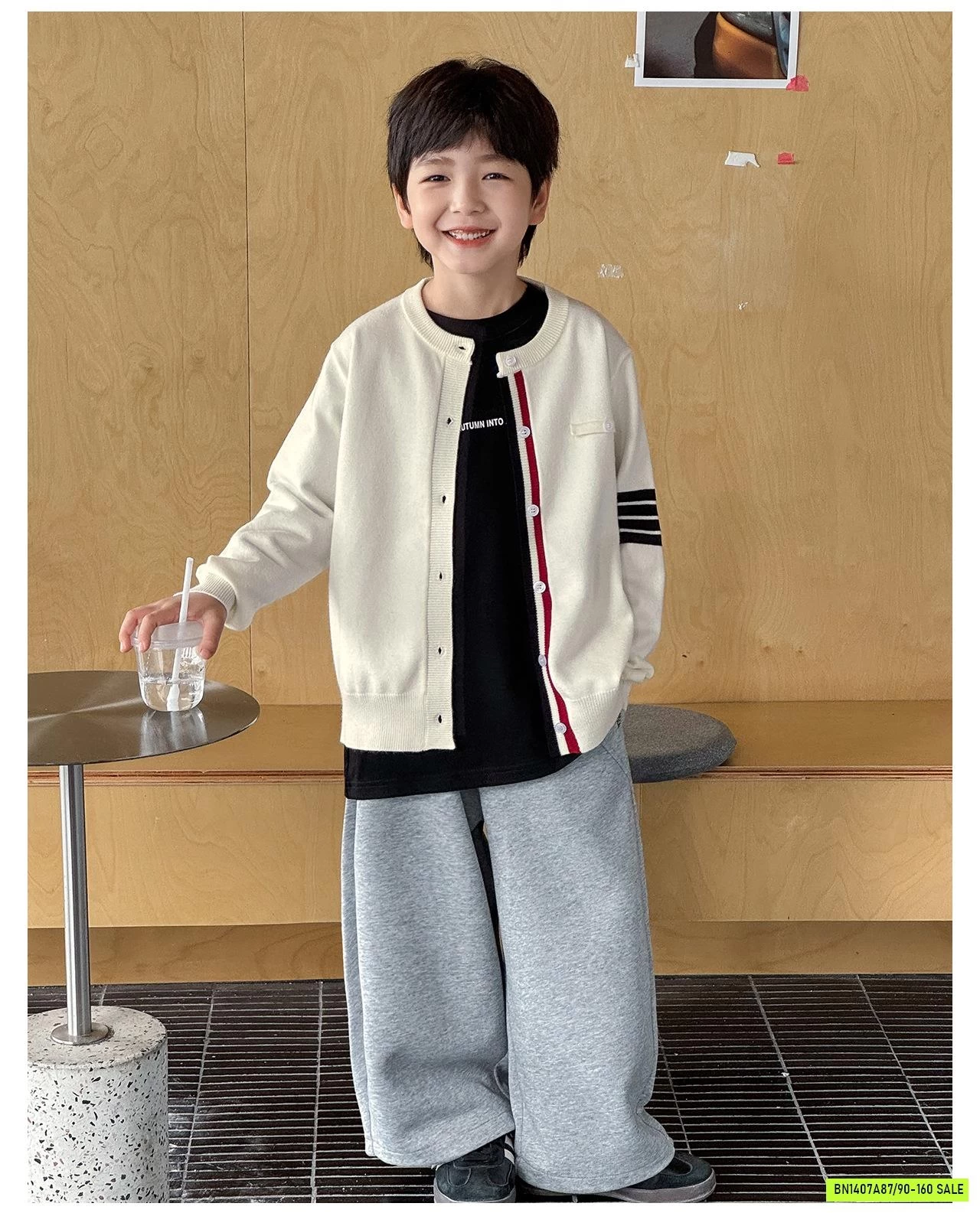 KHOÁC LEN PHỐI SỌC AOAOKIDS