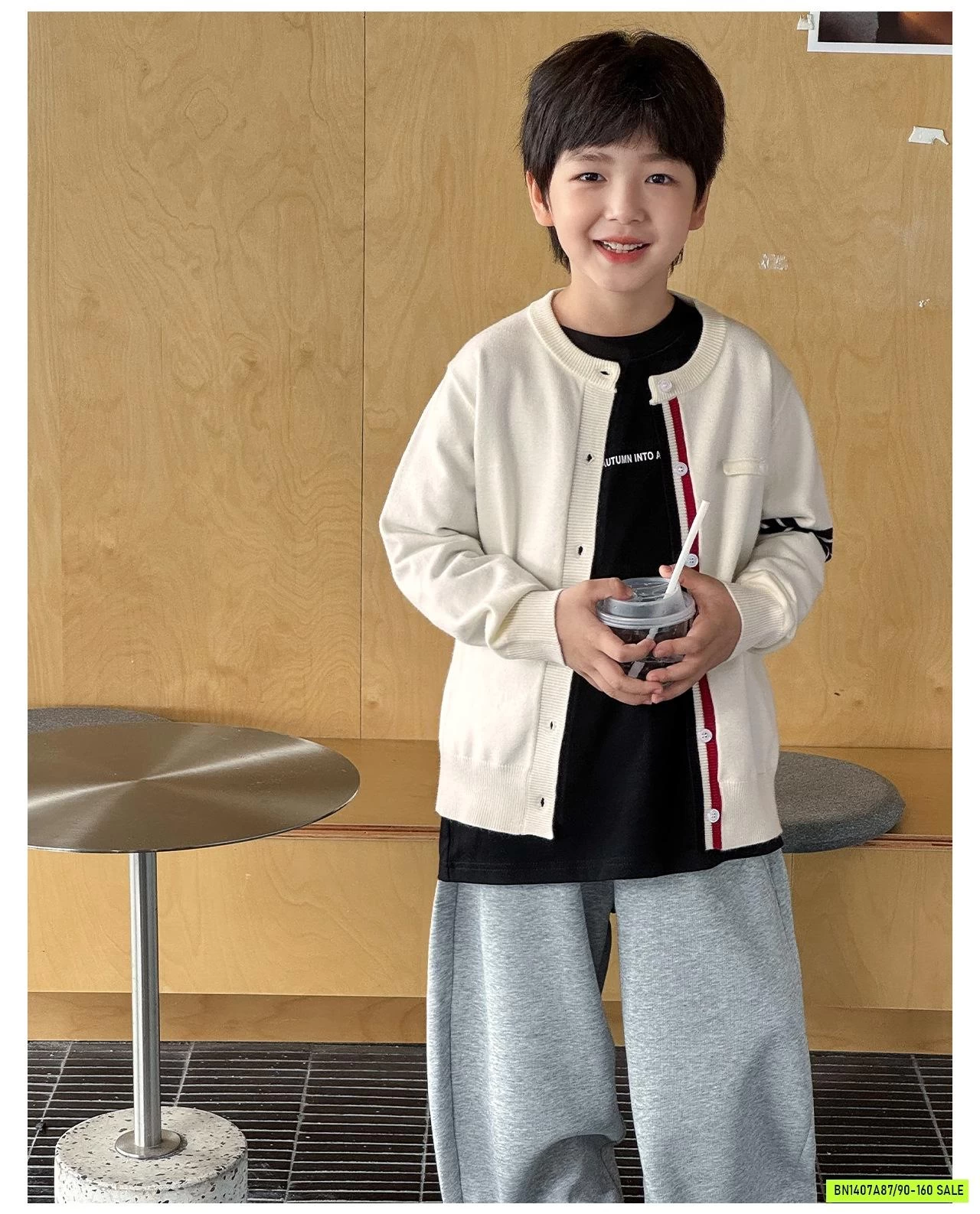 KHOÁC LEN PHỐI SỌC AOAOKIDS