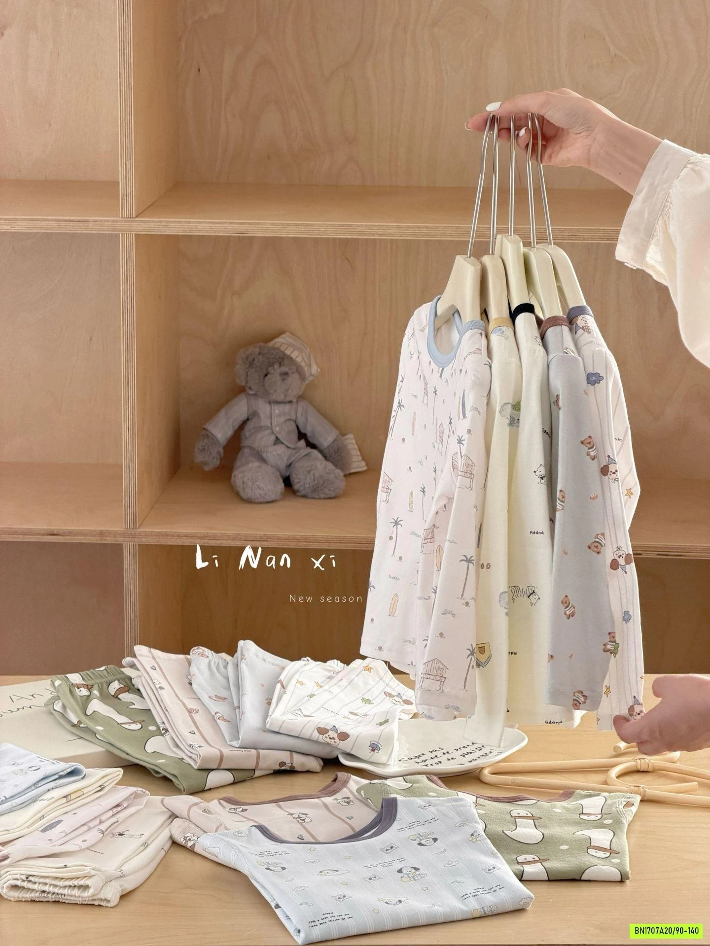 BỘ NỈ GIỮ NHIỆT LINANXI 8 MẪU