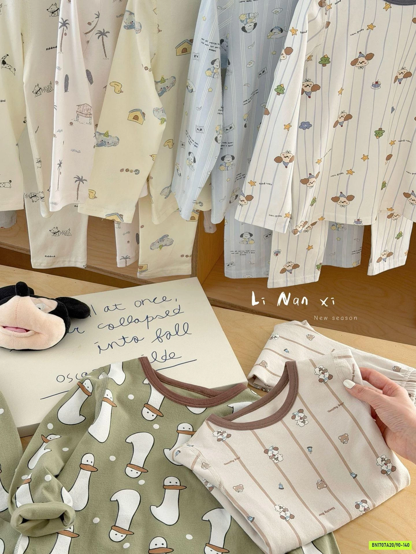 BỘ NỈ GIỮ NHIỆT LINANXI 8 MẪU